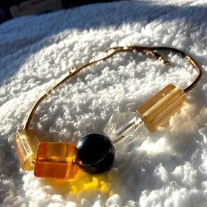 H&M Color Block Chunky Necklace